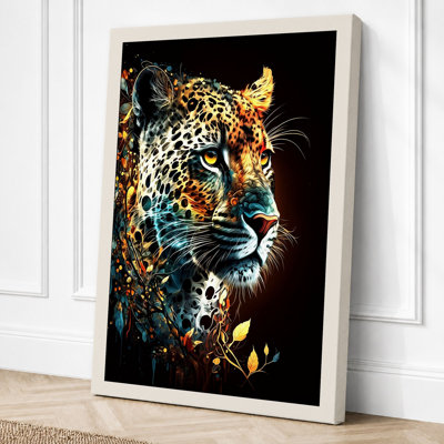 Leopard In Motion Modern - Print