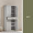 Kitchen Pantry Modern Freestanding Cabinet Cupboard