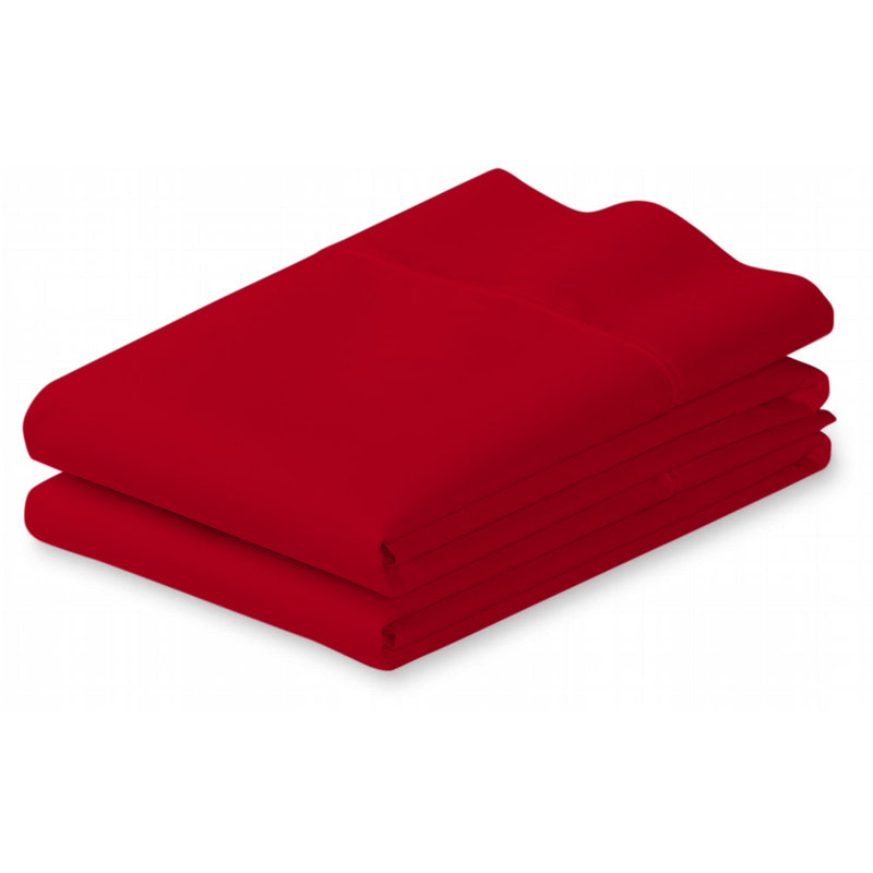 100% Cotton Pillowcases, Full/Queen Pillowcase, Burgundy
