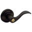 Wave Keyed (Entry) Door Lever with Rosette-22319780-22320094-22319853