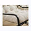 Chaise berçante d'extérieur avec coussin épais-129891670-129891671