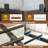 Storage Bed with Sliding Doors, LED Lights & USB Charging Station-1425455795-1425455793