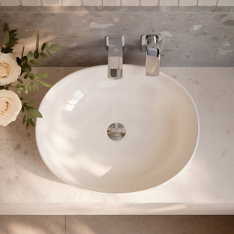 Robinet de salle de bain mural, robinet de salle de bain monocommande avec bonde, Chrome