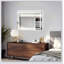 Miroir de salle de bain à DEL 36 po x 28 po à l'avant et à l'arrière, désembuage 5 minutes, miroir de meuble-lavabo mural 5 mm à réflexion intégrale HD, 3 couleurs à intensité variable, CRI90 +, fonction de mémoire (à brancher / câblé)-2107664018