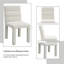 2 chaises d'appoint beige Boucle