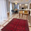 Tapis unique en laine noué à la main 5 pi 10 po x 7 pi 8 po nouvel âge Odoarda