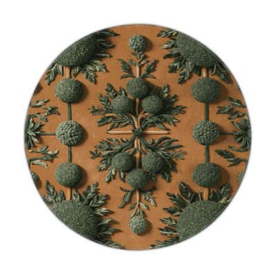 Nature Brown Indoor and Outdoor Area Rug