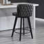 Tabouret de comptoir pivotant rembourré-1438580961