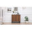 30.7" Wavy 2-Door Accent Cabinet