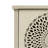 Hollow-Carved 2 Door Accent Cabinet Sideboard Buffet Storage Cabinet With Adjustable Shelf For Entryway Living Room Bedroom