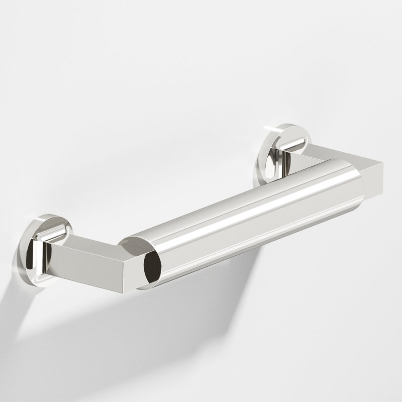Gropius-Style Cabinet Pull, Polished Nickel, 4