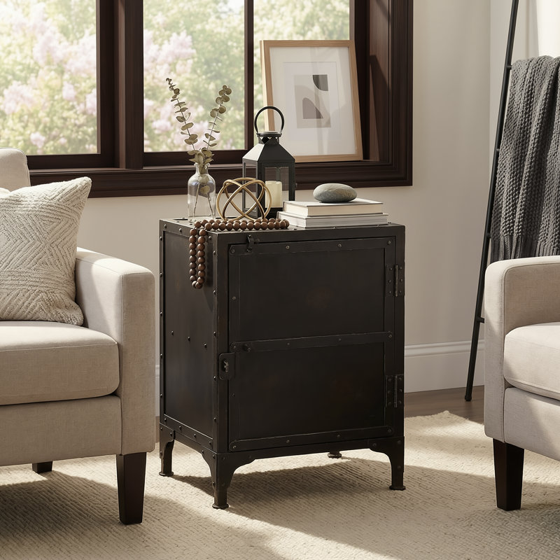Owen Industrial End Table