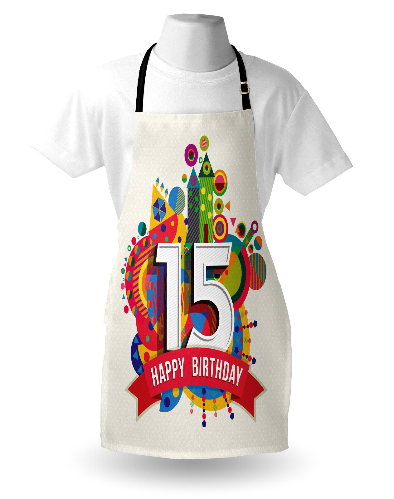 The Party Aisle™ Birthday No Pattern Bib Apron | Wayfair