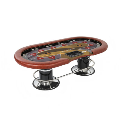 Table de poker professionnelle 110,24 "avec lumières USB