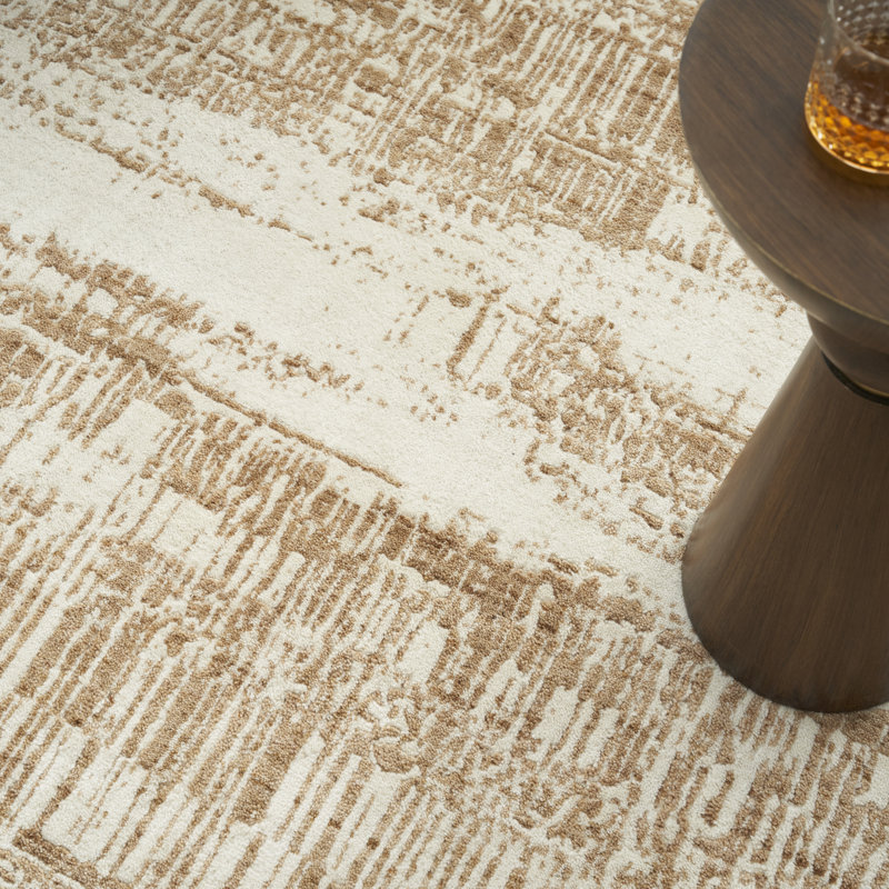 Grete Abstract Handmade Area Rug, Rectangle 236 x 297 cm