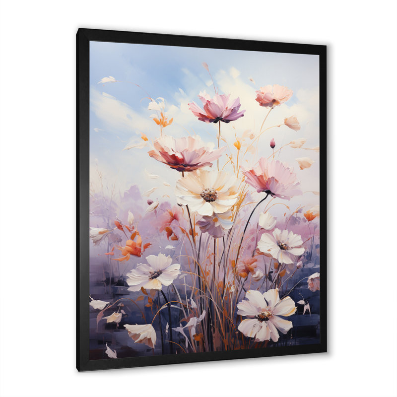 «Chanaya Meadow Ethereal Meadowscape An», reproduction sur toile, H 40 po x l 30 po x P 1,5 po, Cadre photo noir
