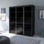 Garde-robe noire 71 po Aria-1798742084