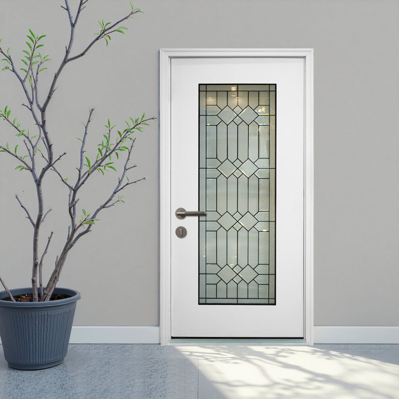 Porte d'entrée intérieure en fibre de verre 36 po x 36 po, Oui