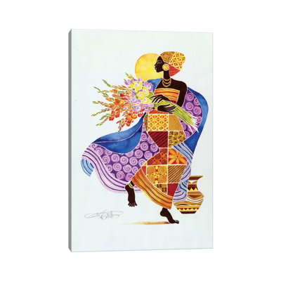 Kikora by Keith Mallett - Wrapped Canvas Painting