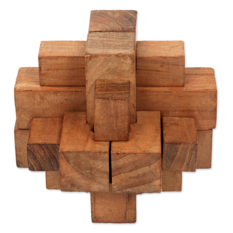 Treadway Abstract Decorative Puzzle Or Game