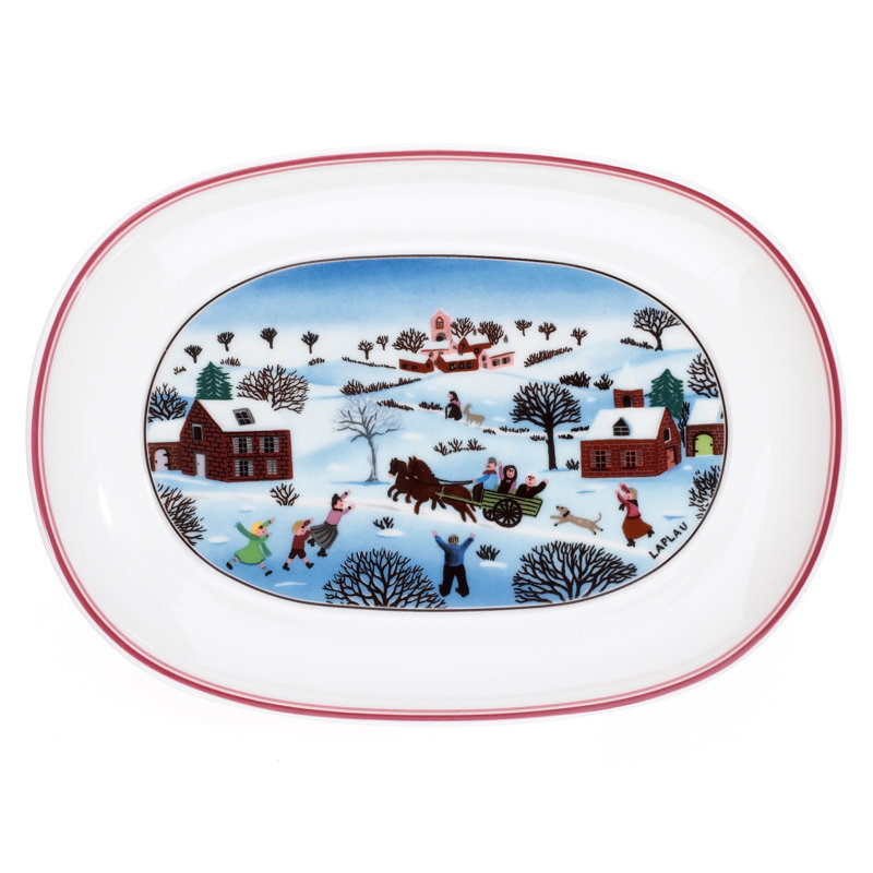 Plat à cornichons de Noël Villeroy & Boch Design Naif