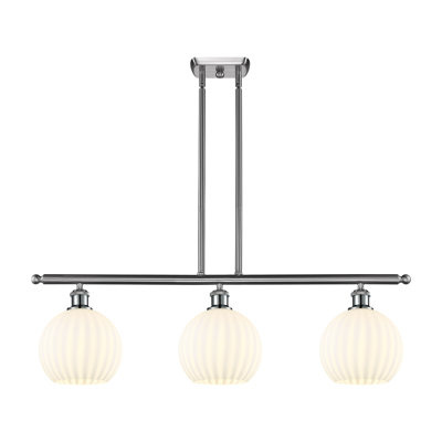 Luminaire suspendu pour îlot suspendu 3 lumières Ballston Venetian