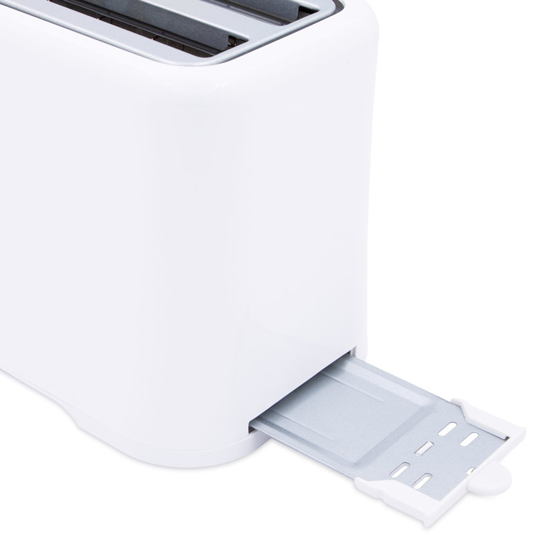 2 Slice Toaster, White