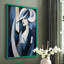 WOMEN Series L - reproduction encadrée de qualité supérieure - prête à être accrochée - aucun clou requis-580481442-580481438
