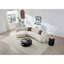 Canapé modulaire incurvé de luxe de 132 po, canapé confortable de style minimaliste pour appartement de salon, méridienne modulaire en L