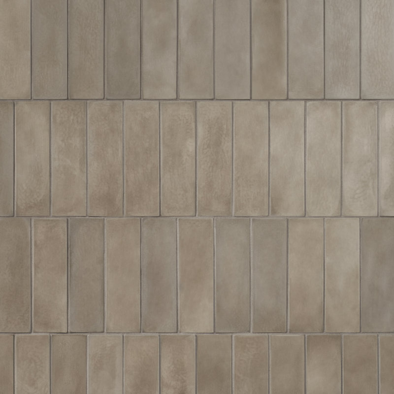 Carreau de mur de ciment 2 po x 8 po Vibe, Gris ombré