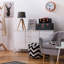 Solid Wood Tripod Lamp