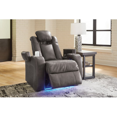 Bemnet Faux Leather Power Recliner