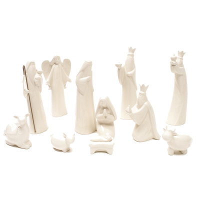 11-tlg. Weihnachtskrippen-Set Dolomite