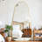 Large Framed Waterdrop Floor Mirror-847561409-847561408