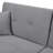 Jynae Linen Tufted Back Convertible Sofa Bed Sleeper