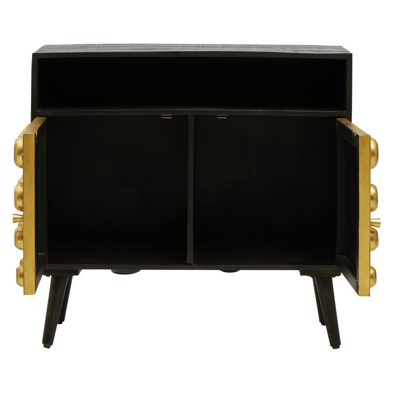 Sanjuana 87.5cm Solid Wood Sideboard