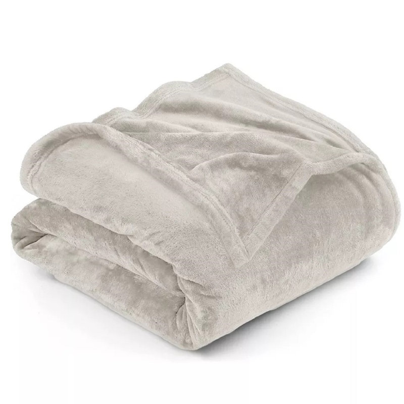 Fairmont Park Throw, 240cm W x 270cm L, Mink