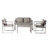 Breakwater 16 - Person Patio Conversation Set with Cushions-1641827400