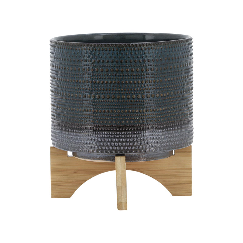 Includes plant rack flower pots, Green