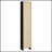 Cappuccino Rectangular Nine-Tier Enclosed Bookcase With Glass Doors For Modern And Stylish Storage-2078312966