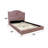 Rew Tufted Platform Bed-310379232