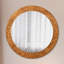 Huldar Glass Flat Wall Mirror