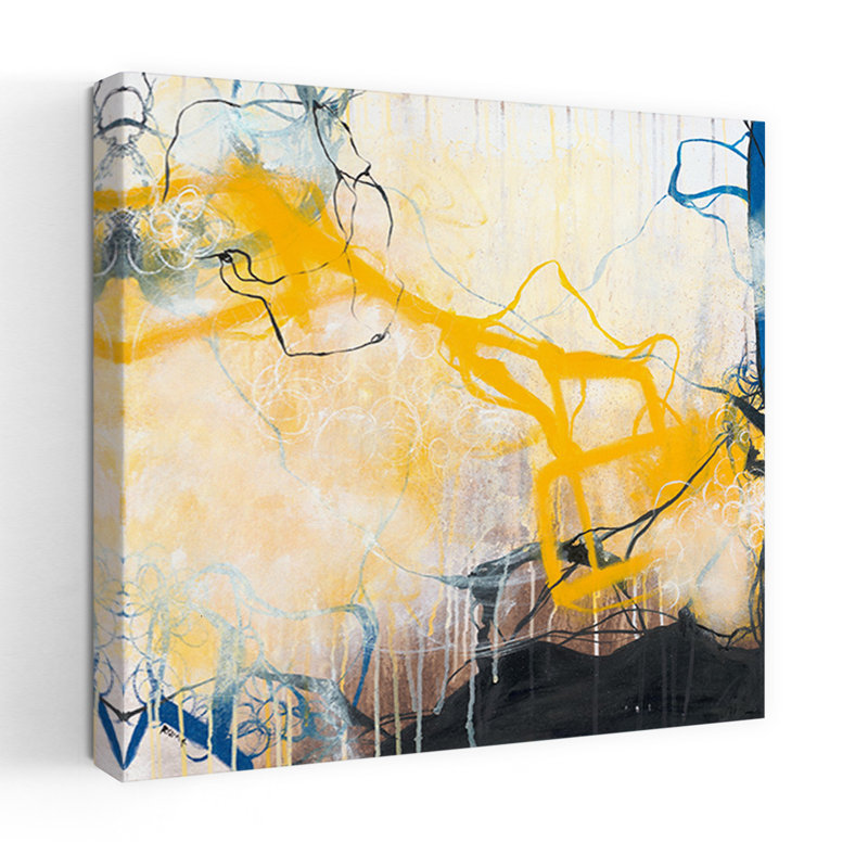 Storms Contemporary Abstract Art, 48" H x 48" W