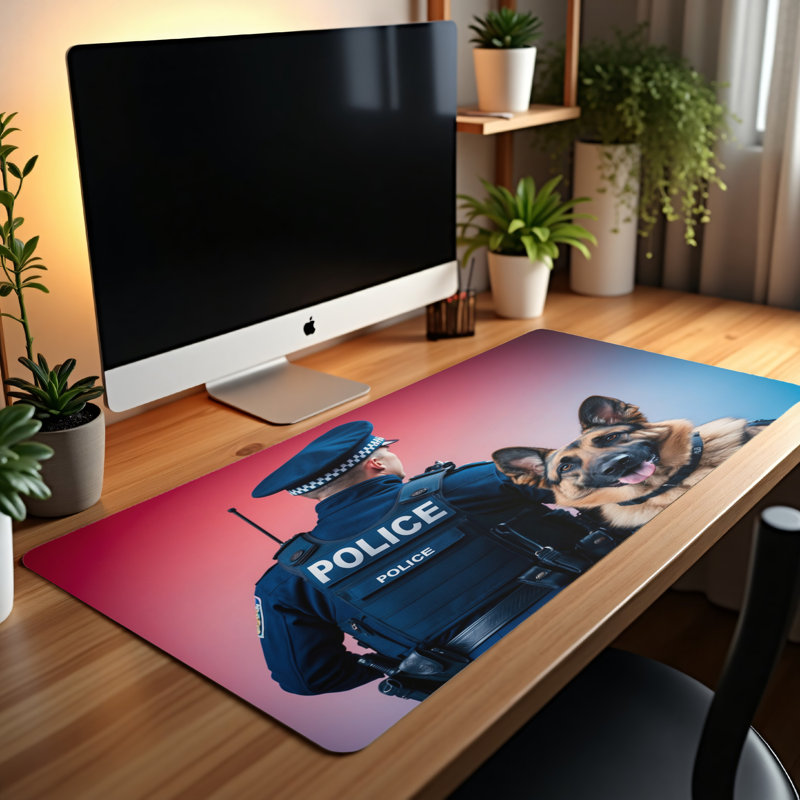 Polyester Desk Pad, 23.6x13.8