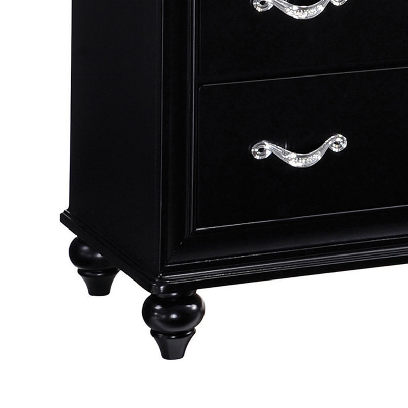 Commode 5 tiroirs en bois