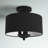 Sawicki Fabric Semi Flush Mount
