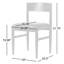 Chaise en cuir Harding