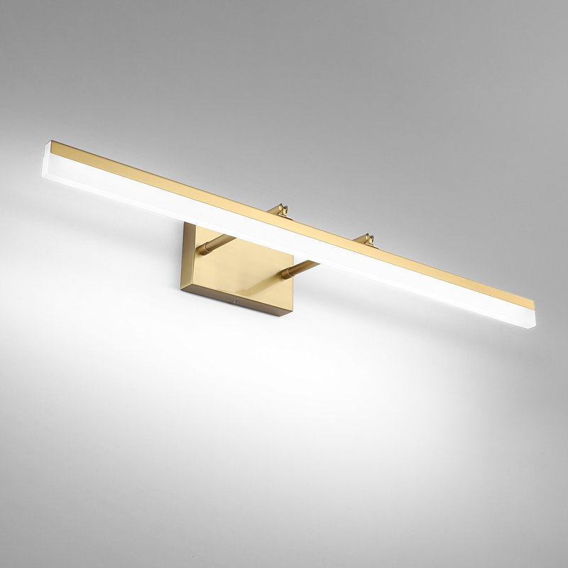 Dimmable Led Bathroom Vanity Light Bar, 5500K, 31.89" Width, Bronze