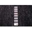 Tapis noir Pak Finest Gabbeh 8 pi 2 po x 10 pi 3 po