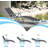 Flarrie Outdoor Rust-Resistant Metal Chaise Lounge-551173016